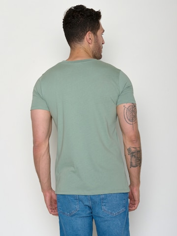 T-Shirt 'Guide Basic' GREENBOMB en vert