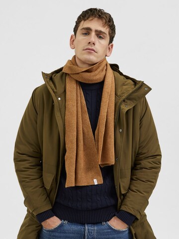 SELECTED HOMME Scarf 'Cray' in Beige: front