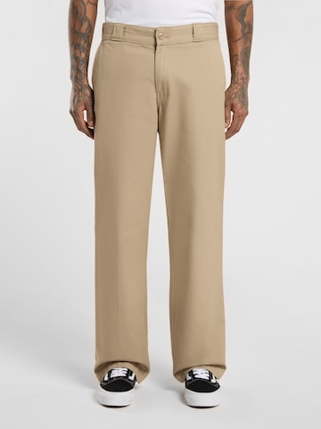 DICKIES regular Cargobukser i brun: forside
