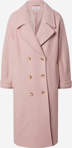 EDITED Ανοιξιάτικο και φθινοπωρινό παλτό 'Bieke' σε ροζ: μπροστά