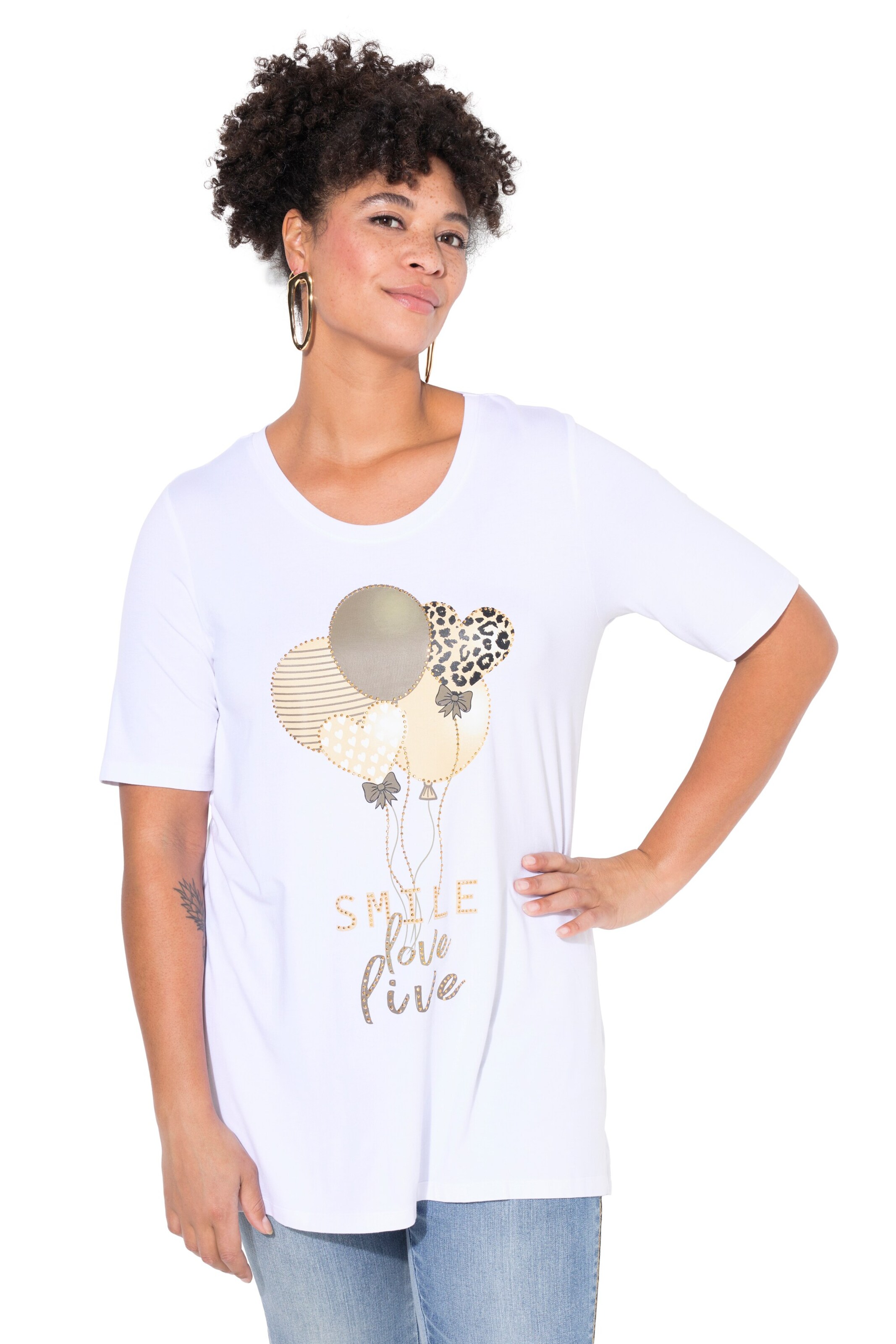 MIAMODA Shirt in Wit: voorkant