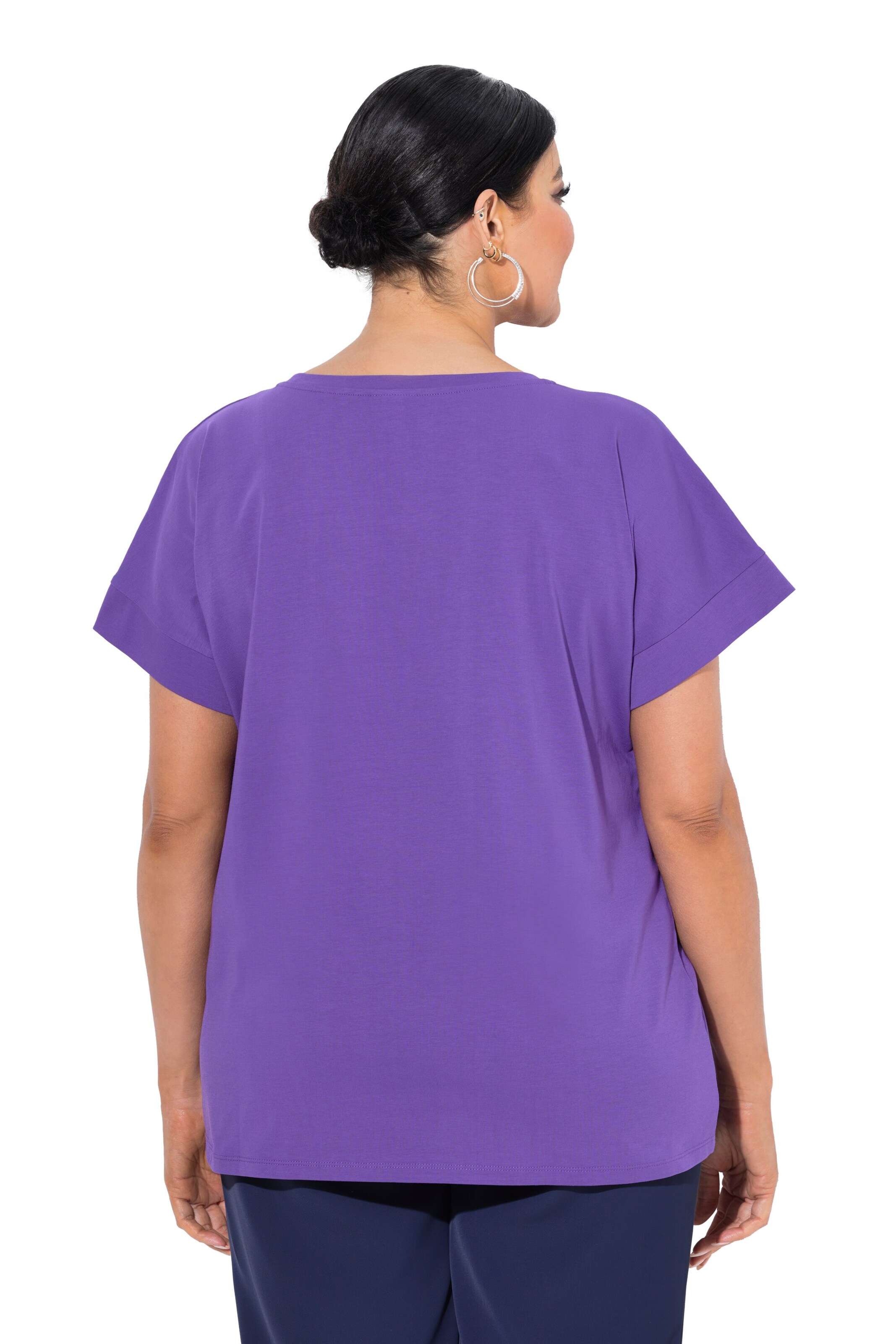 Ulla Popken Shirt in Purple