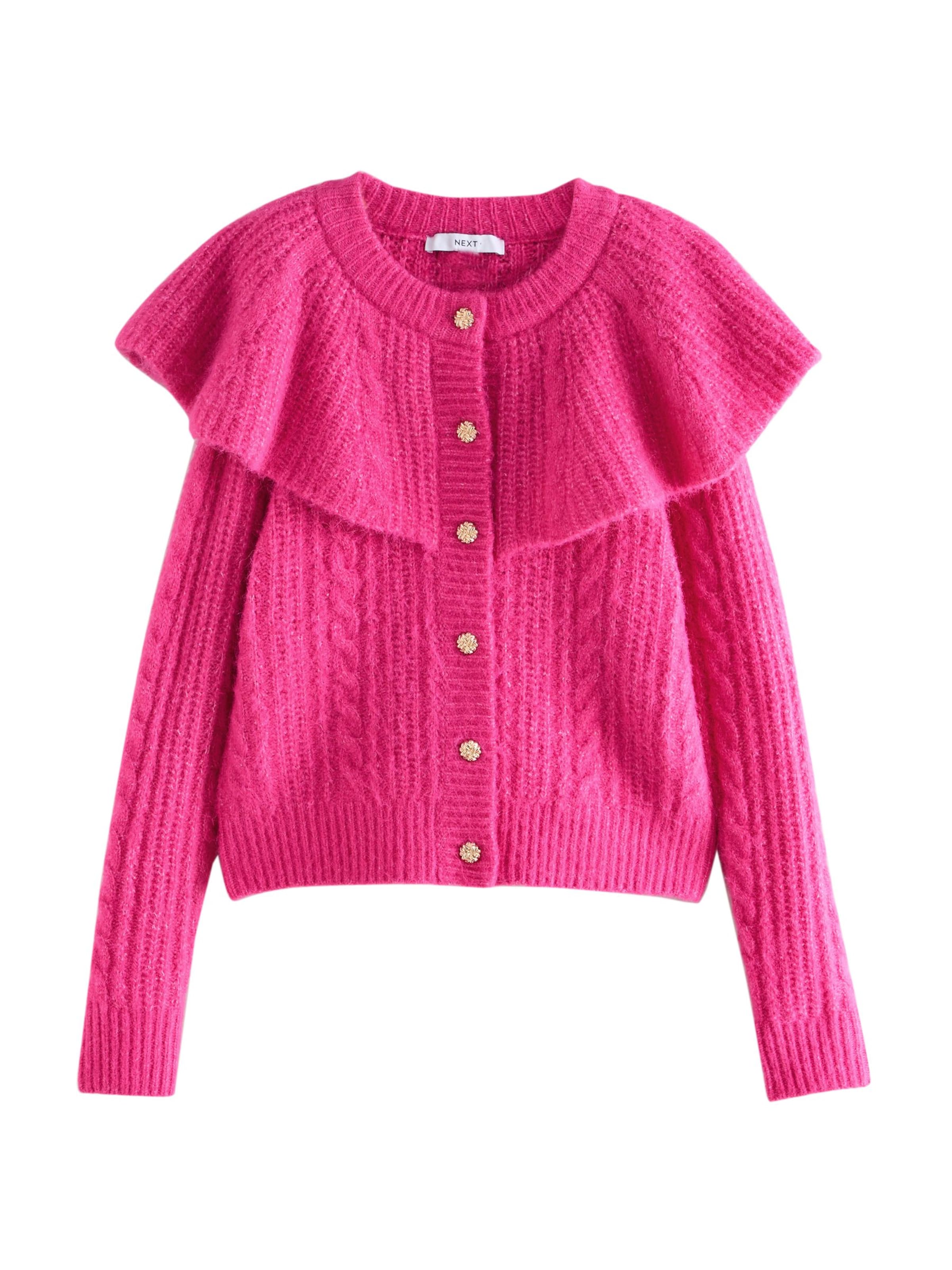 Next Cardigan i pink: forside