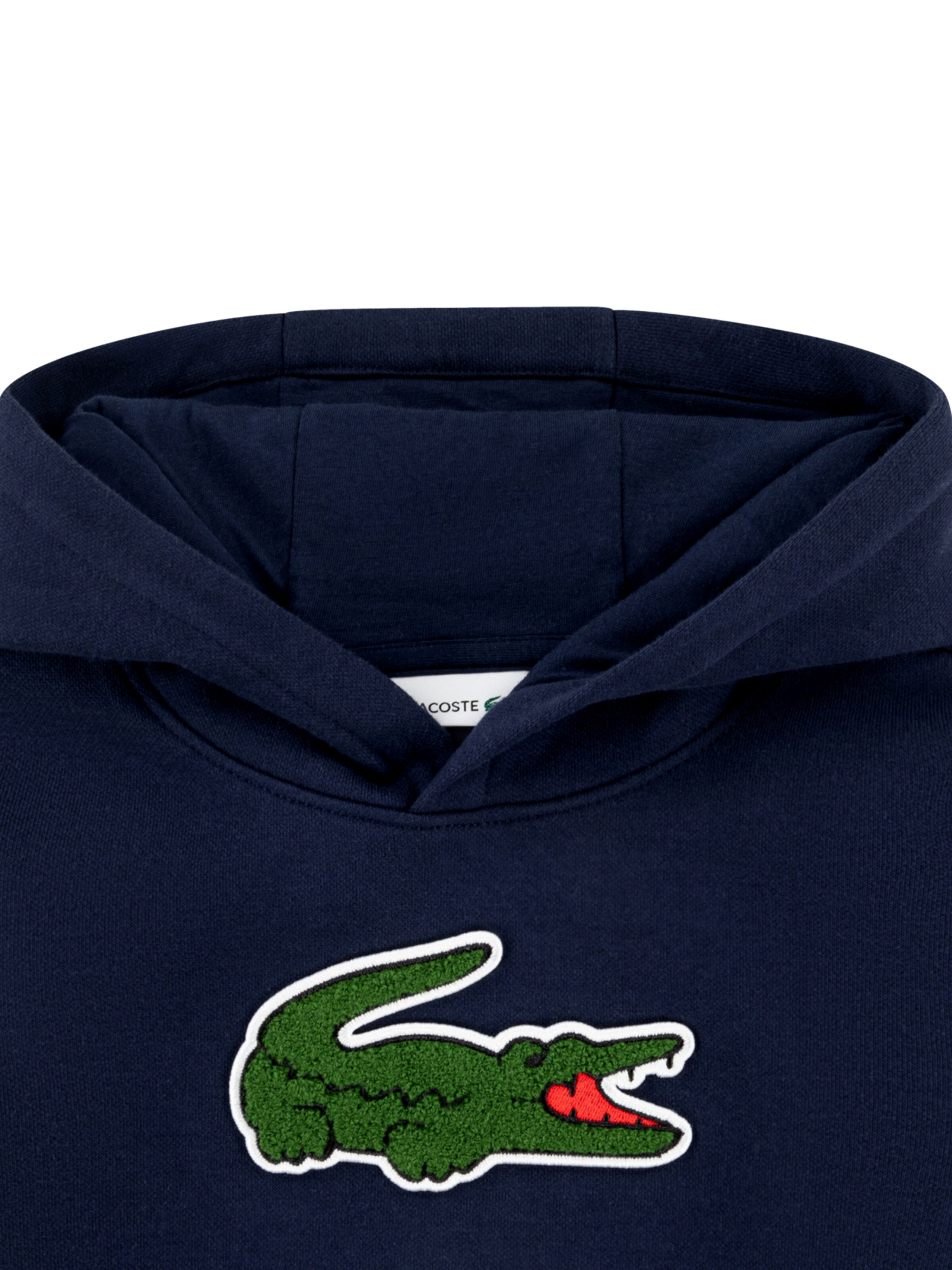 Felpa di LACOSTE in blu