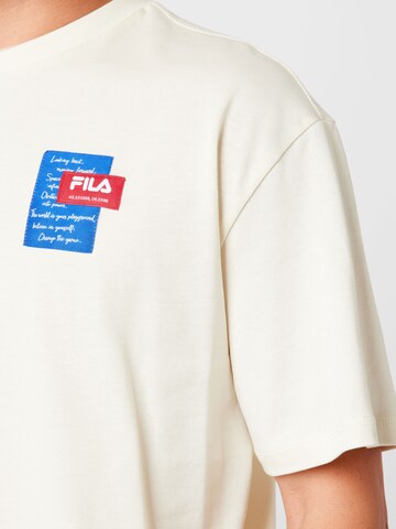 FILA T-Shirt 'TRABZON' in Weiß