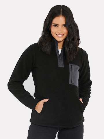 Threadbare Sweter 'Pharell' w kolorze czarny: przód