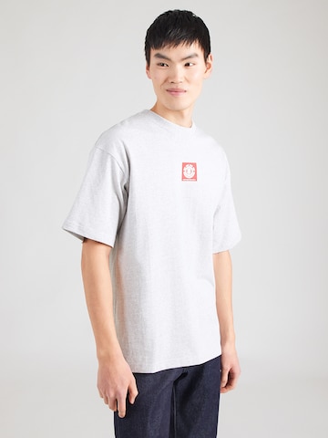 ELEMENT - Camiseta en gris: frente