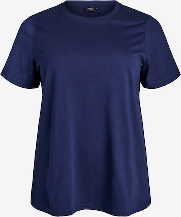 mėlyna Zizzi Marškinėliai 'VCHarlin': priekis