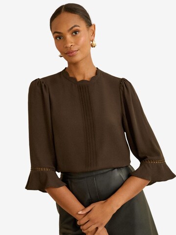 love & roses Блузка в Коричневый: спереди