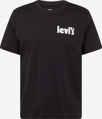 T-Shirt LEVI'S ® en noir : devant