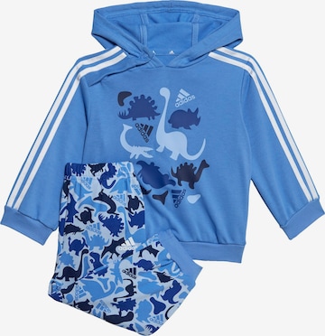 ADIDAS SPORTSWEAR Trainingspak 'Dino Camo' in Blauw: voorkant