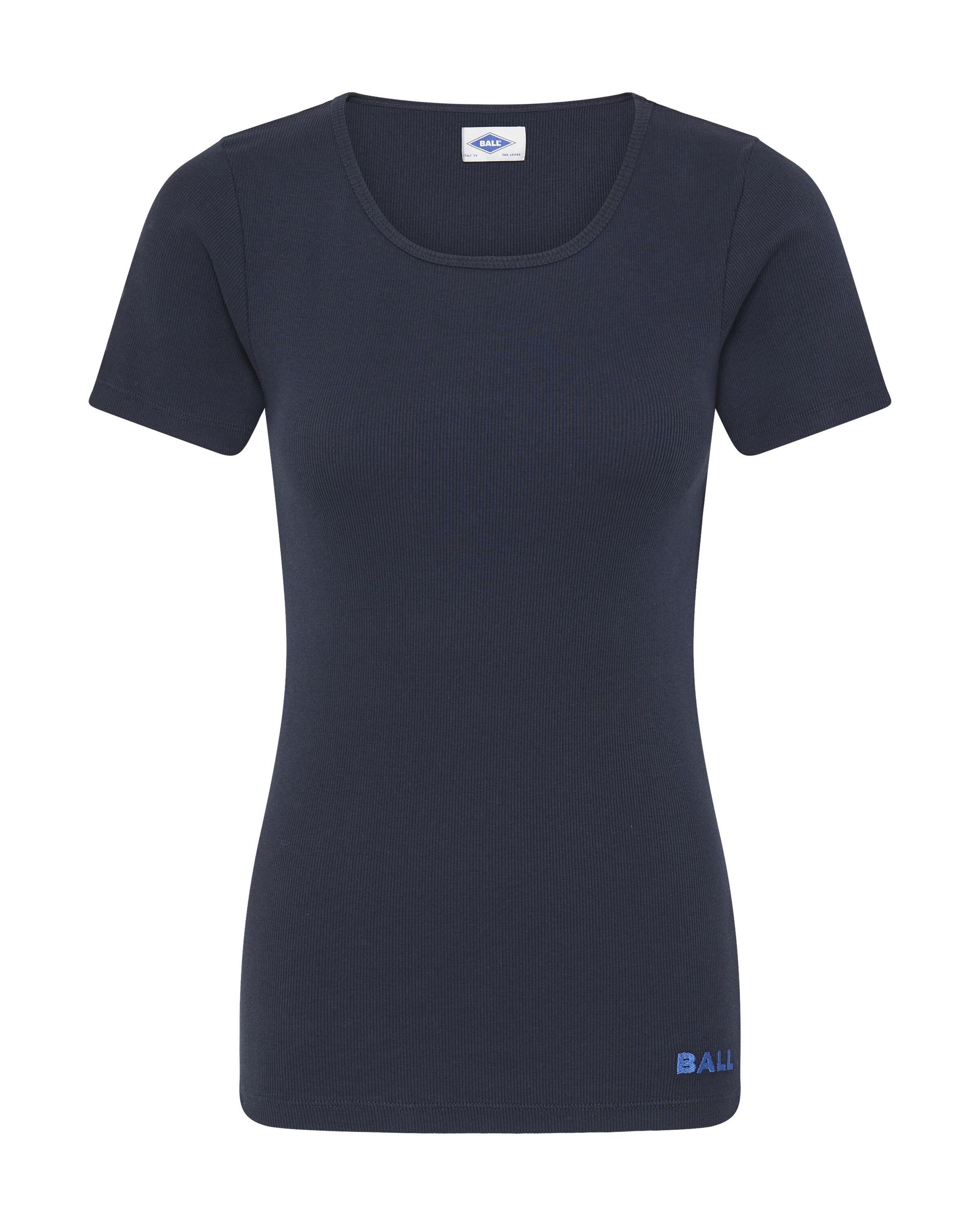 T-shirt Ball en bleu : devant