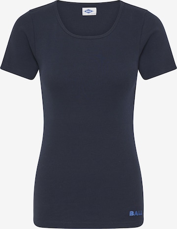 T-shirt Ball en bleu : devant