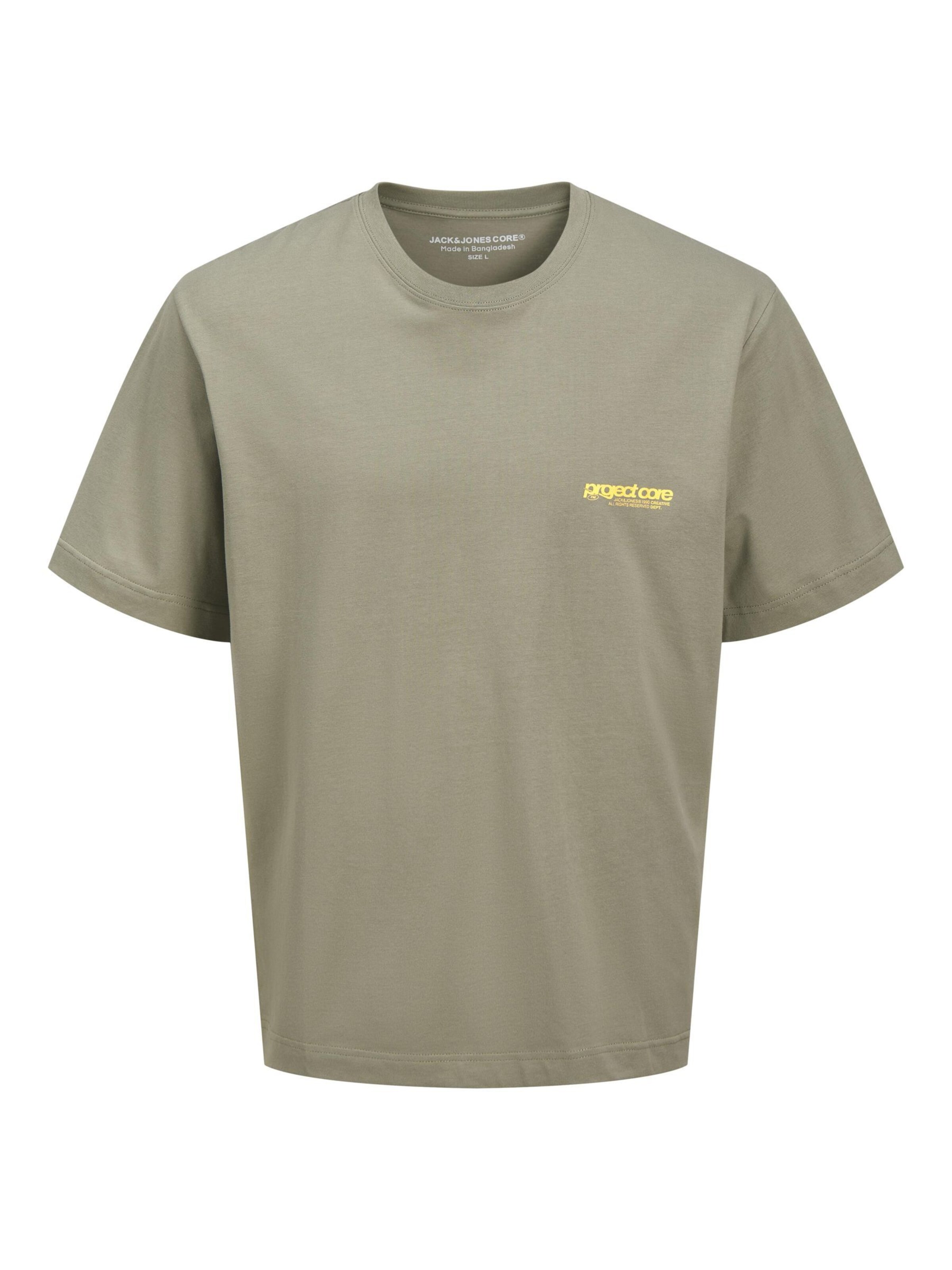 T-Shirt 'JCOUnion' JACK & JONES en gris : devant