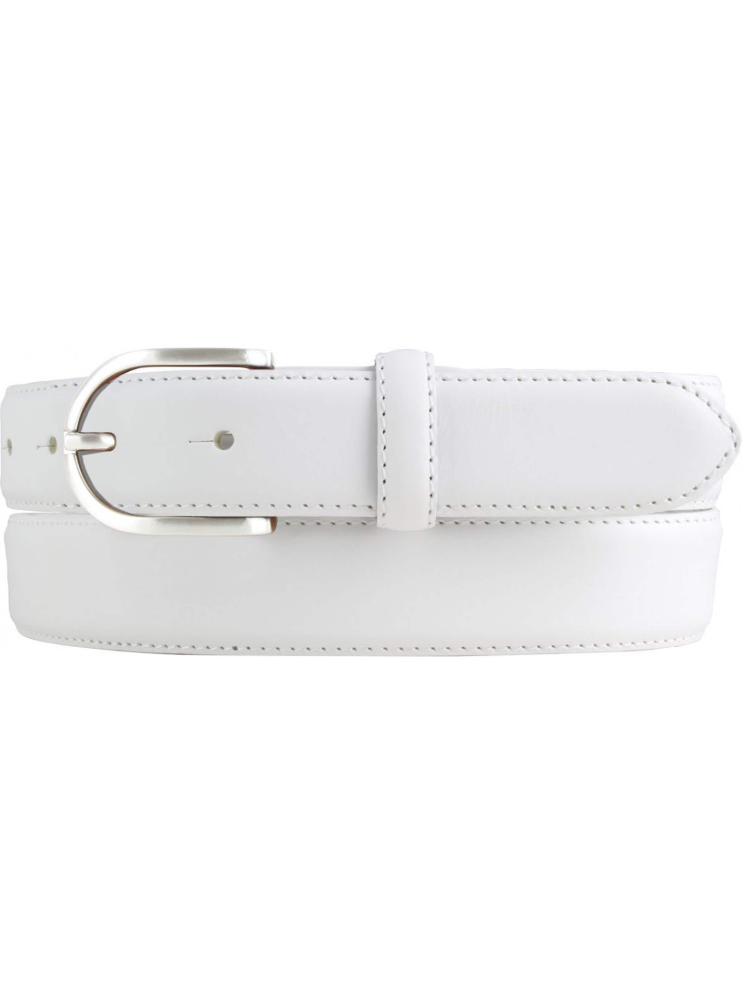 BELTINGER Belt 'Potenzai' in White: front