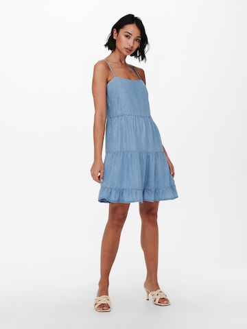 ONLY Letní šaty 'Ragna' – modrá