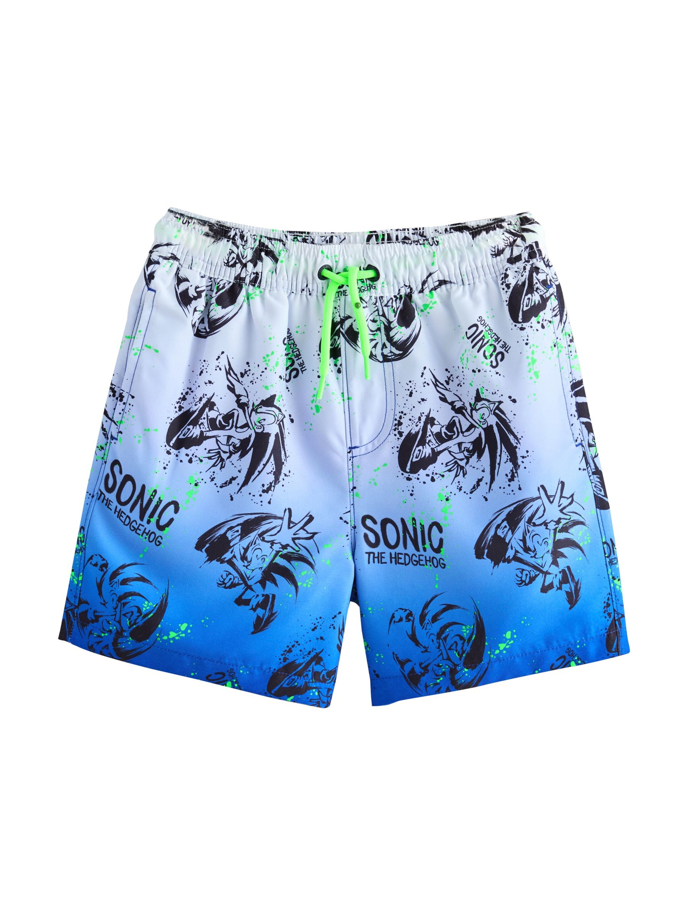 Next - Bermudas en azul: frente