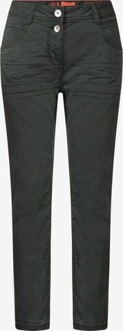 CECIL - Slimfit Pantalón 'Scarlett' en negro: frente