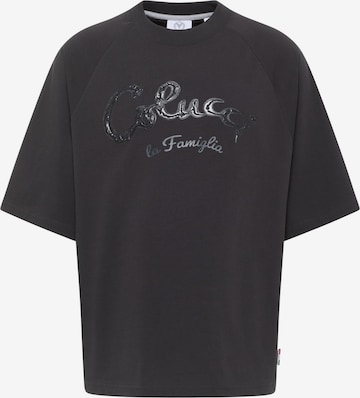 T-Shirt 'Donevski' Carlo Colucci en noir : devant