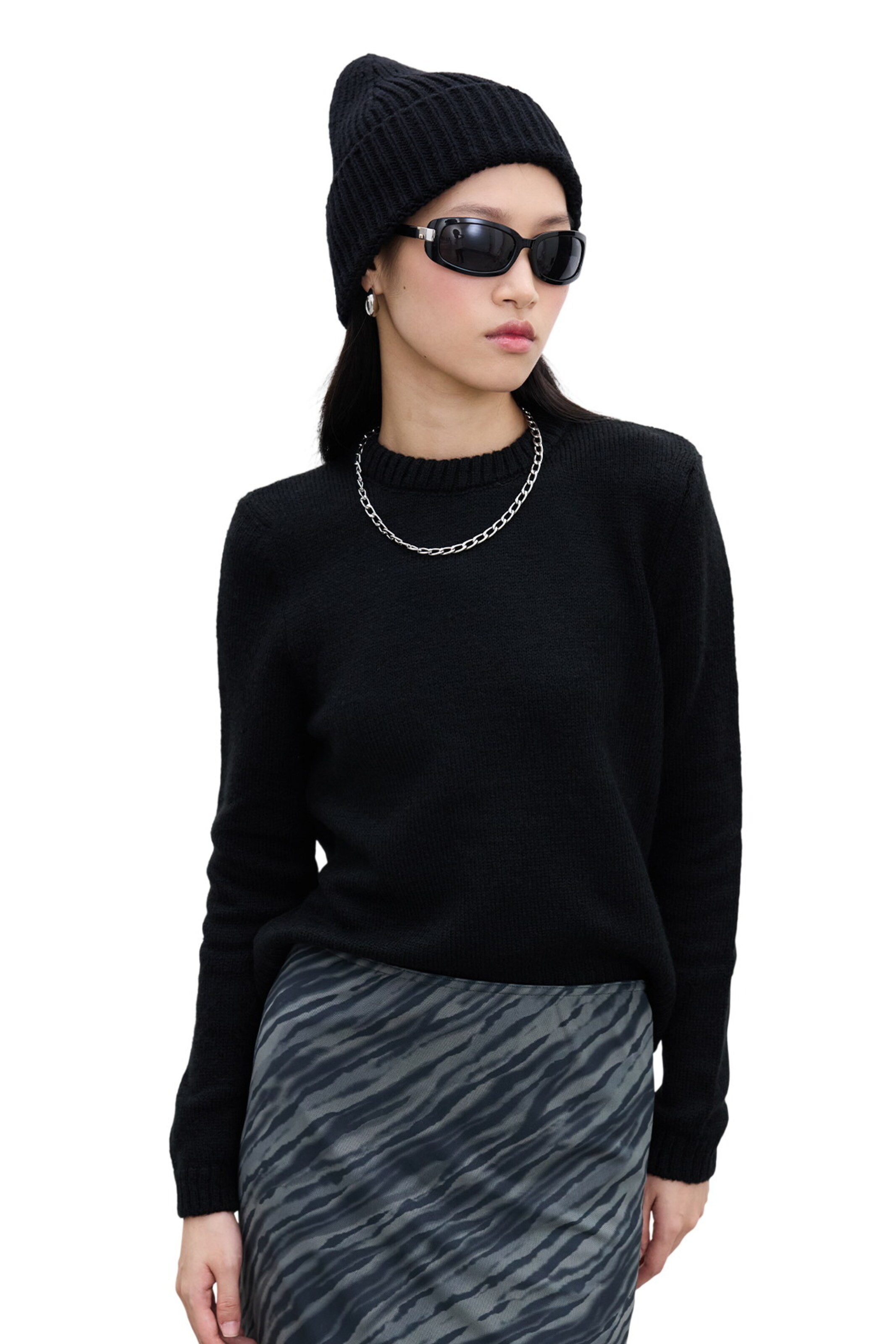 Pull-over MANUKA en noir