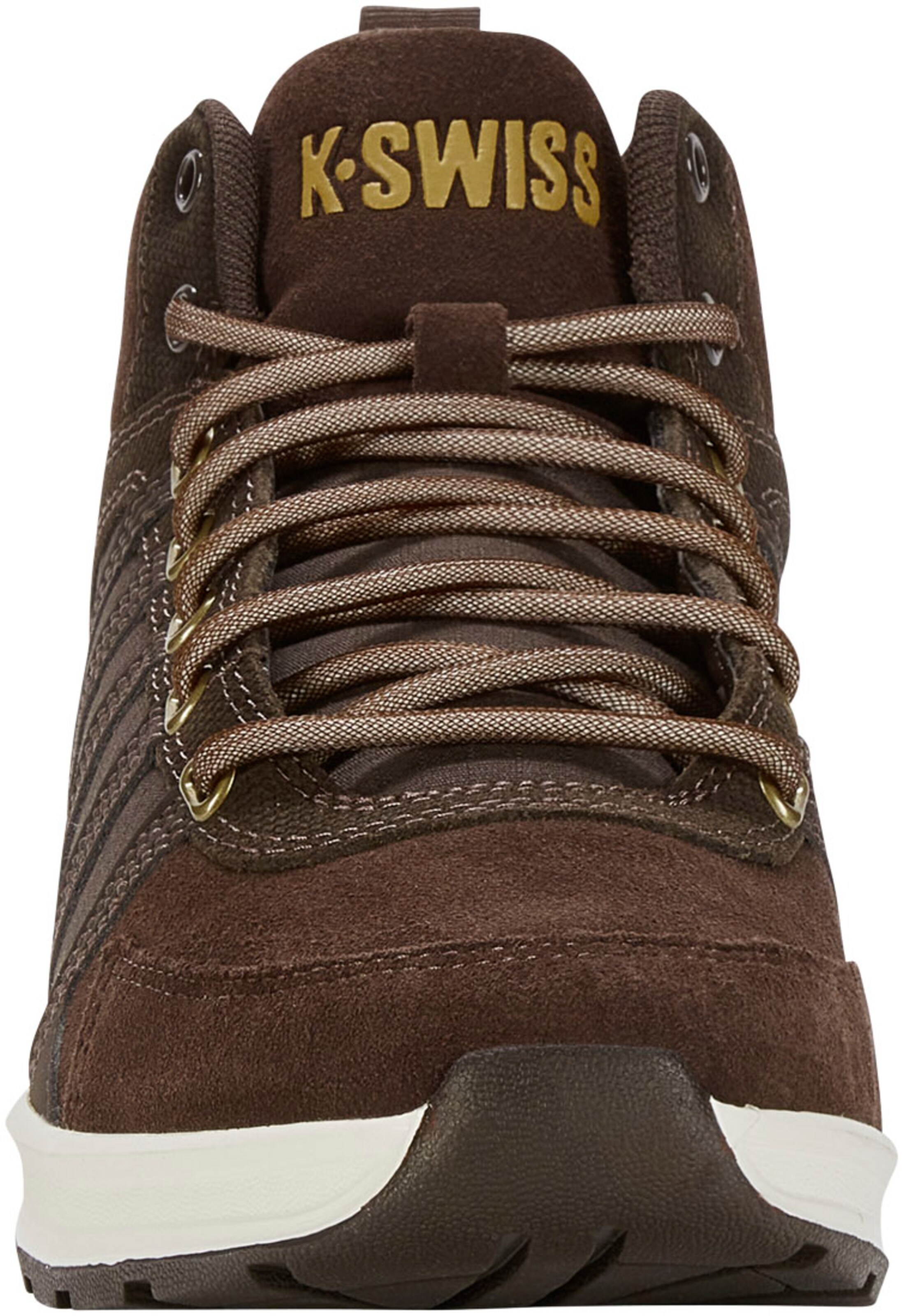 Sneaker alta 'Vista' di K-SWISS in marrone