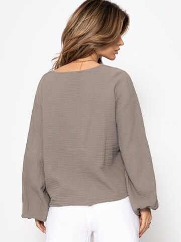 SASSYCLASSY Blouse in Grey