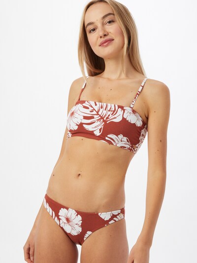 Costum de baie două piese 'GARDEN TRIP' ROXY pe portocaliu homar / alb, Vizualizare model