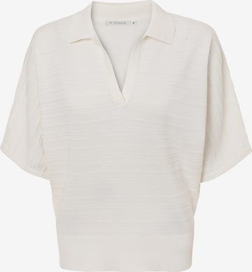 balta TATUUM Megztinis: priekis