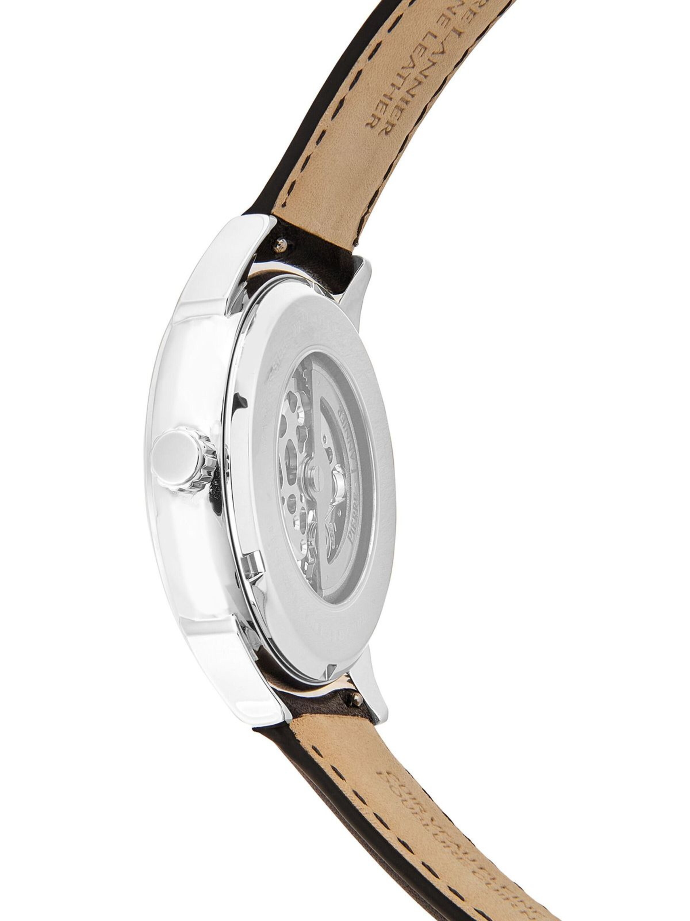 Pierre Lannier Analog watch 'Automatic watch Monarck' in Red