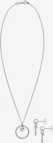 ELLI Sieraden set 'Geo, Kreis' in Zilver: voorkant