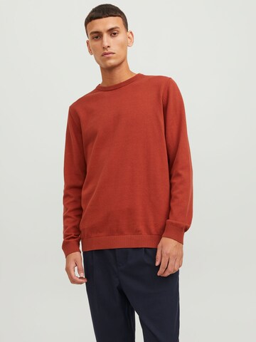 JACK & JONES Sweater in Orange: front