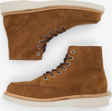 SELECTED HOMME Chukka Boots 'Toe' in Braun