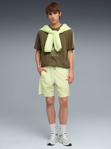 regular Pantaloni sportivi 'Puma Pumatech Woven Cargo Shorts Apple Spritz' di PUMA in verde