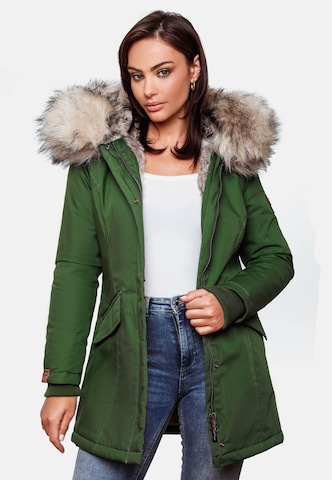 Manteau d’hiver 'Cristal' NAVAHOO en vert