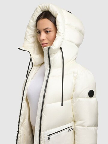 khujo Zimní kabát 'TONIA' – bílá