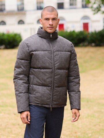 Next Téli dzseki - szürke: elől