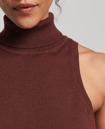 Superdry Knitted Top in Brown