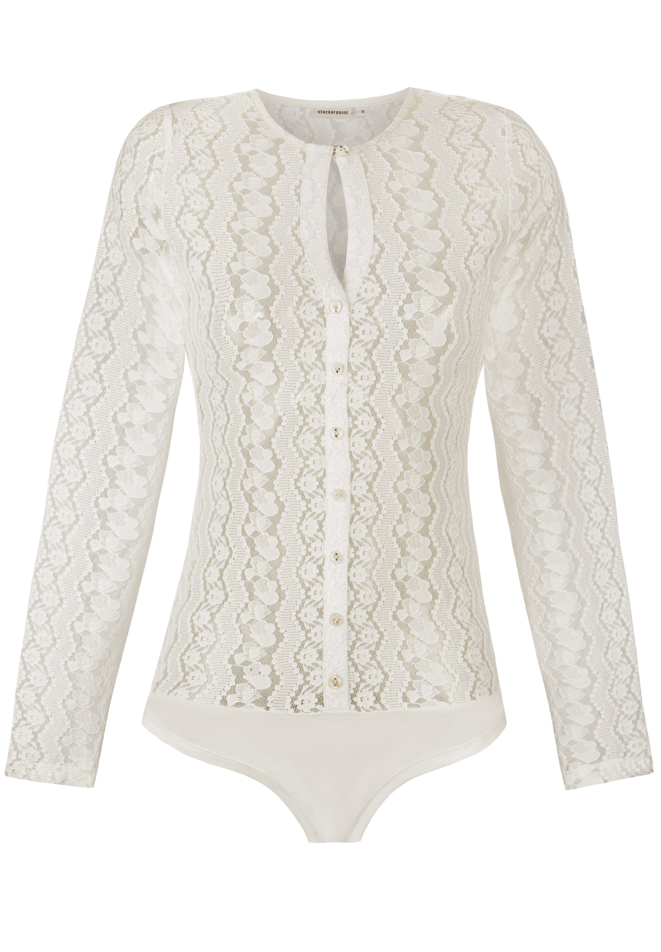 STOCKERPOINT Blouse Bodysuit 'Dani' in Beige: front