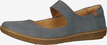 EL NATURALISTA Ballet Flats in Blue: front