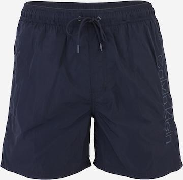 Calvin Klein Swimwear Plavecké šortky - Modrá: predná strana