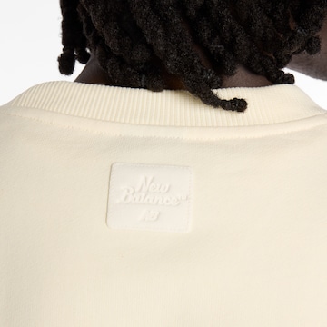 Sweat-shirt new balance en beige