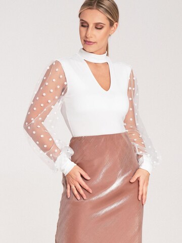 Figl Blouse Bodysuit 'M1081' in White