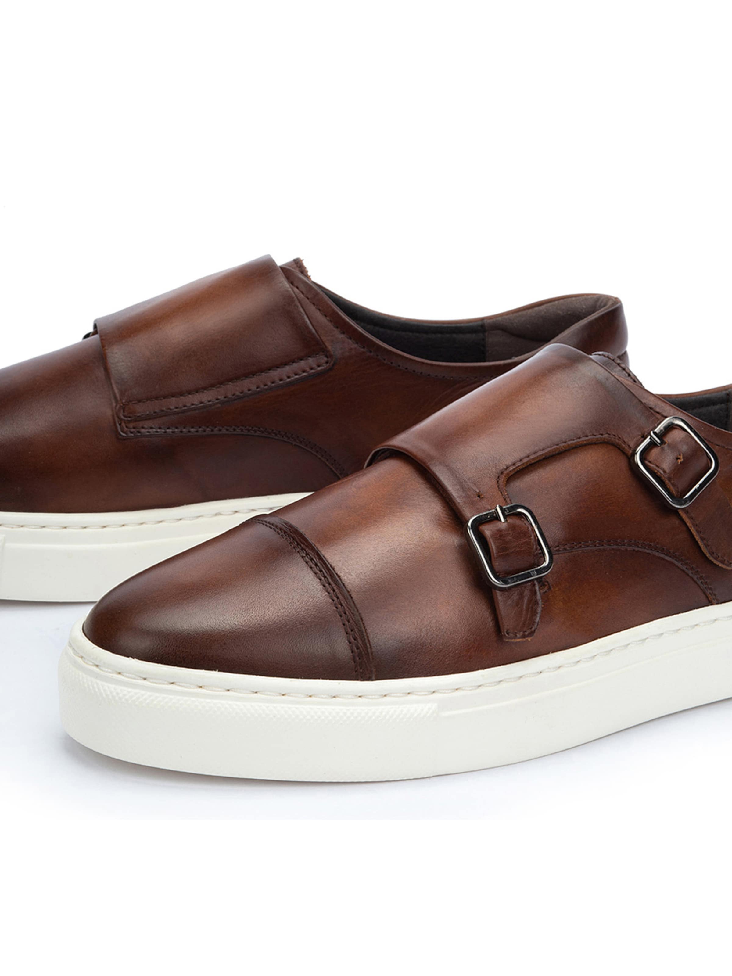 Baskets basses 'Rawson' Martinelli en marron