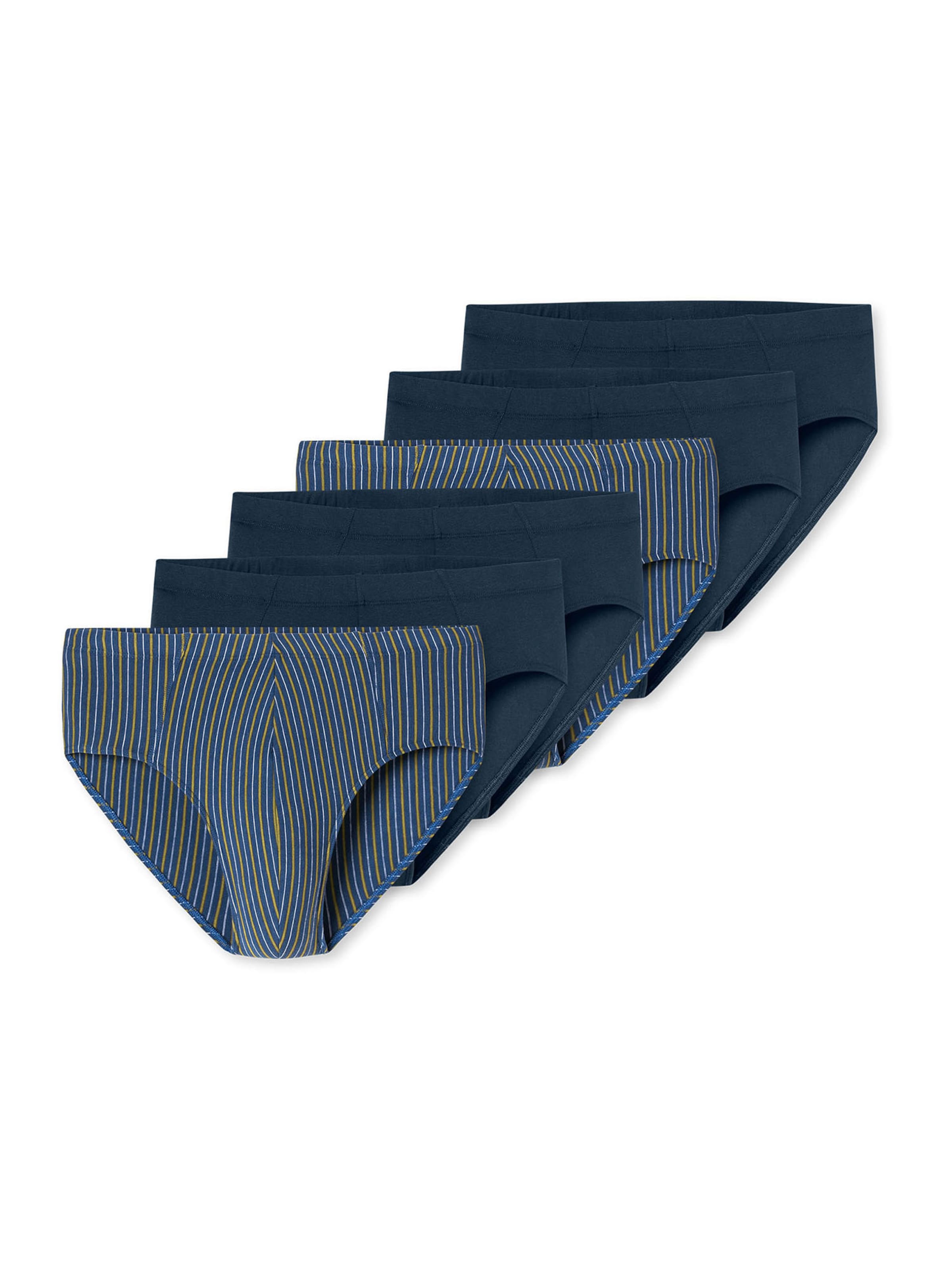 SCHIESSER Slip ' 95/5 ' in Blue: front