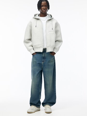Pull&Bear Sweatvest in Grijs