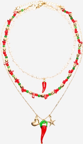 Bershka Ketju värissä kulta: etupuoli