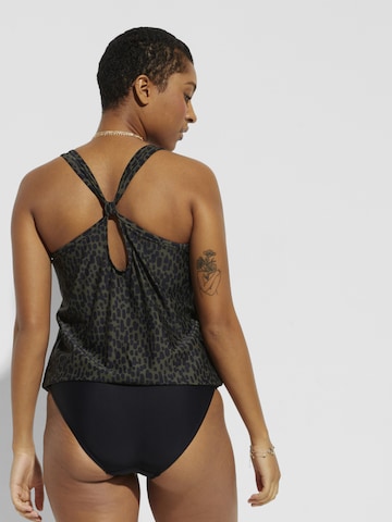 bonprix Tankini in Schwarz