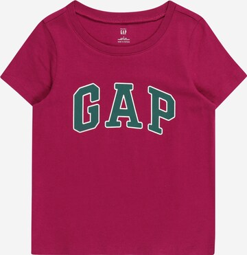 GAP Shirt in Lila: voorkant