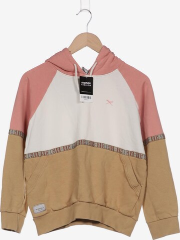 Iriedaily Sweatshirt & Zip-Up Hoodie in M in Beige: front