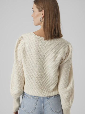 VERO MODA Trui 'STINNA' in Beige